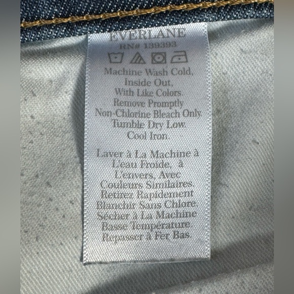 EVERLANE‎ The Way-High Skinny Jean, Vintage Blue, Women’s Size 28 Ankle. - Picture 8 of 11